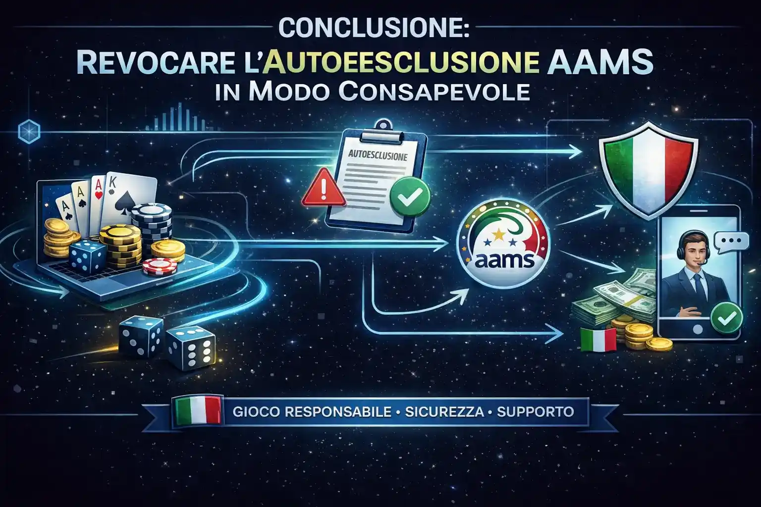 Conclusione: Revocare l'Autoesclusione AAMS in Modo Consapevole